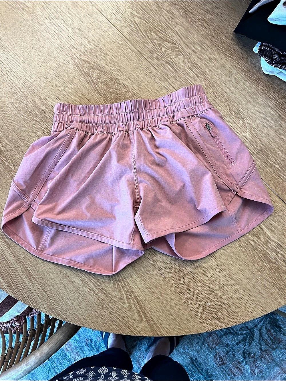 lululemon Speed Up High-Rise Lined Short 4" Pink Size 6
